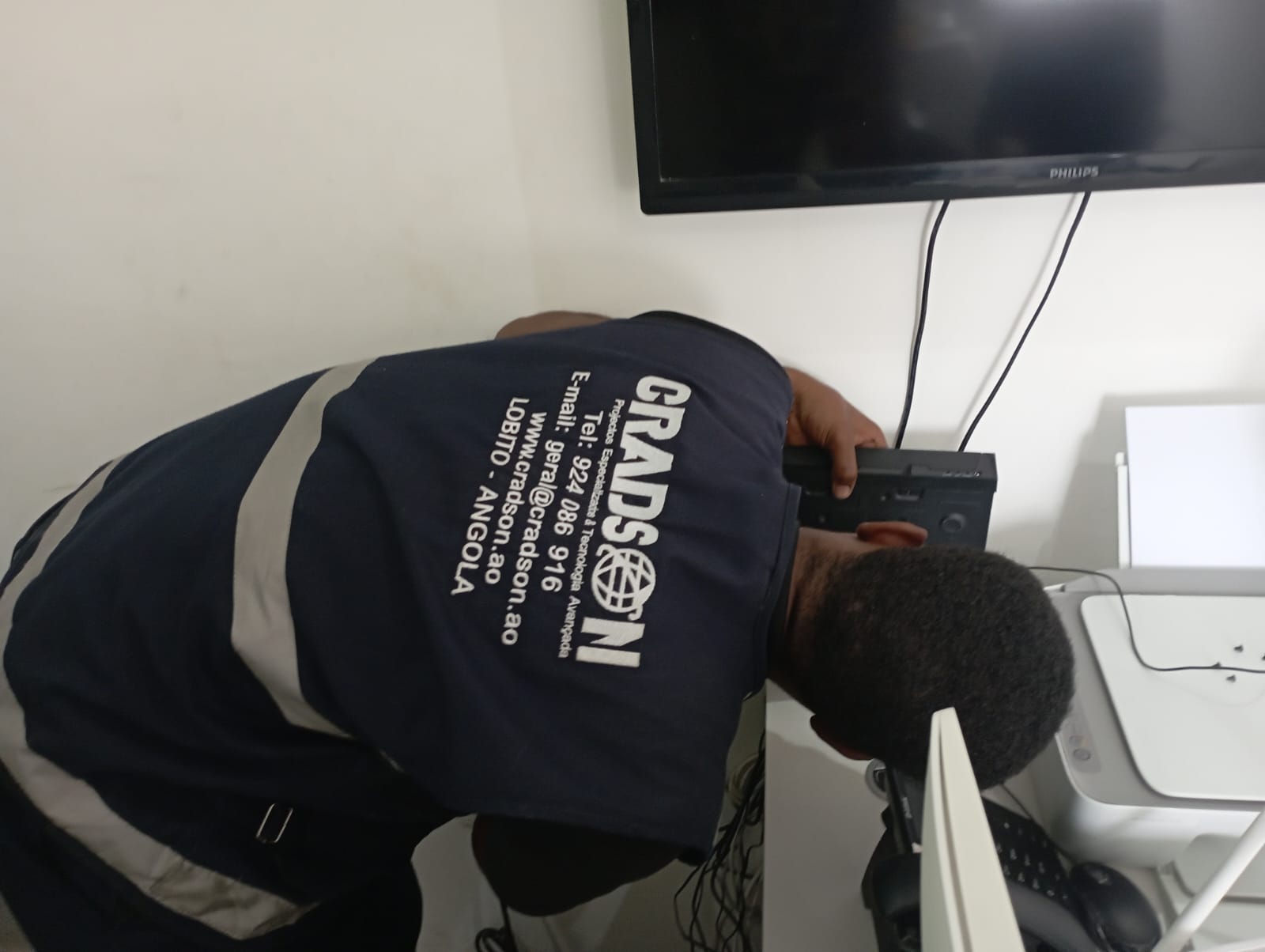 Técnico Cradson em Intervenção — Equipamento Informático